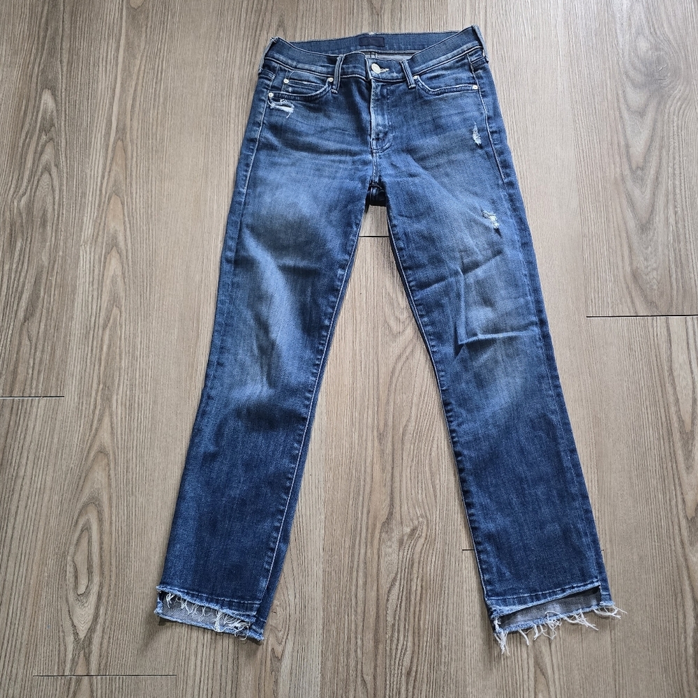MOTHER Rascal Ankle Jeans Denim - Picture 2 of 7